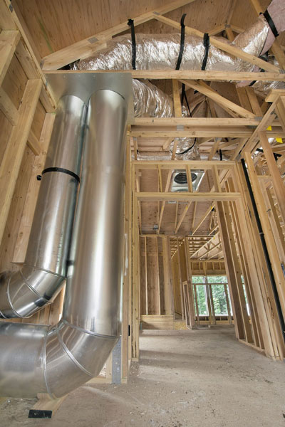 New Construction Ductwork Services - Border Sheet Metal & Heating